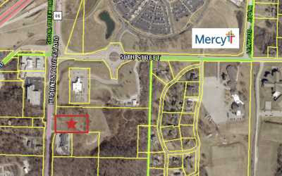 Two Acres of Commercial Real Estate Near Mercy Hospital